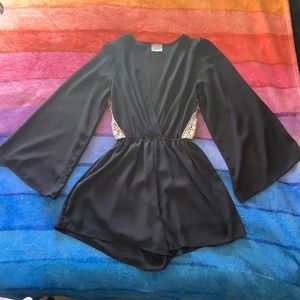 Vintage Bell Sleeved Romper